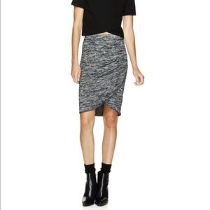 Aritzia Wilfred Free Tyra Skirt Grey - Size XXS